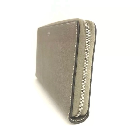 228 Celine Leather Zipped  Around Long Wallet - Picture 3 of 9